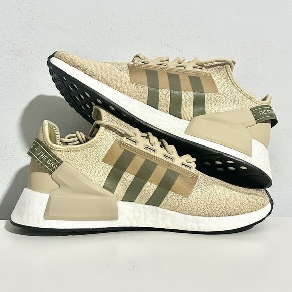 Adidas NMD_R1 V2 “Beige Tone Focus Olive” Men’s Size 11.5 Lifestyle Sneakers main image 6